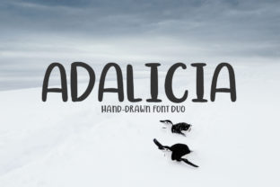 Adalicia: A Handwritten Font for Editorial Design
