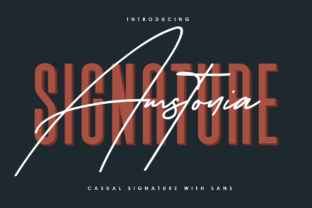 Amstonia: A Script Font for Real Projects