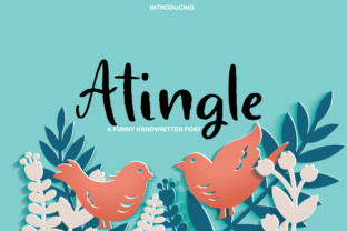 Atingle: A Script Font for Creative Campaigns
