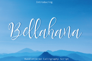 Bellahana: A Playful Script Font for Web & Brand Design