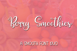 Berry Smoothies: A Versatile Typeface for Editorial Design