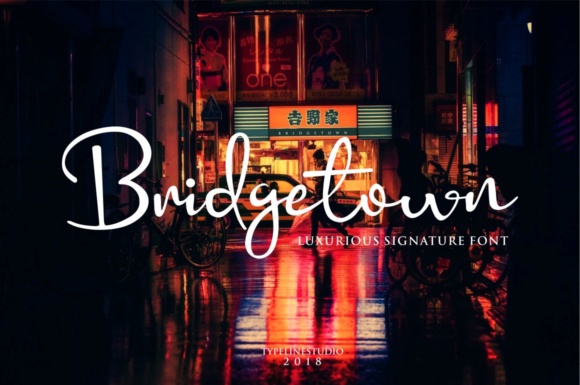Bridgetown: The Signature Font for Handmade Brands