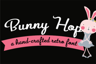 Bunny Hop Font Review: A Retro Script for Social Campaigns
