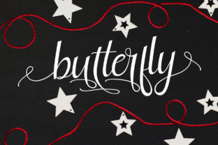 Butterfly: A Handwritten Font with Character