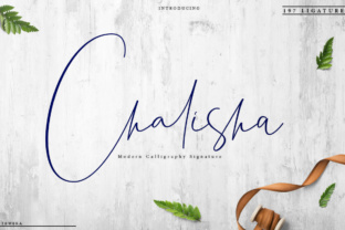 Chalisha: A Script Font for Real Projects