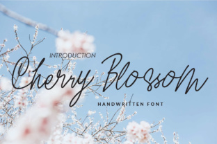 Cherry Blossom: A Fresh Script Font for Web Design