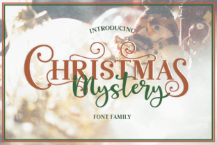 Christmas Mystery Family Font