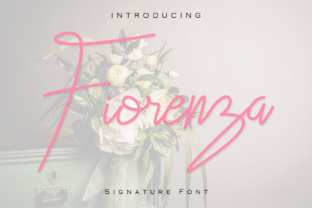Fiorenza: A Modern Signature Font