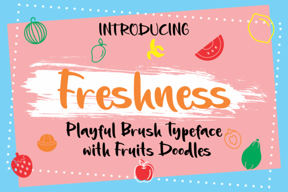Freshness: A Playful Font for Creative Projects