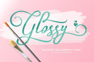 Glossy: A Stylish Script Font