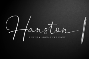 Hanston: A Modern Calligraphy Typeface