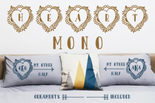 Heart Monogram Font Review: A Designer's Take on Branding