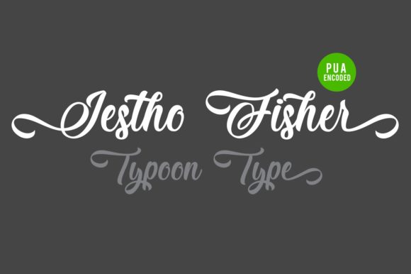 Jestho Fisher Font: Elegant Script for Web Design