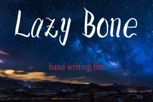 Lazy Bone Font for Creative Design
