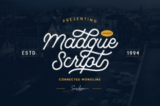 Madgue Font: Elegant Script for Business Branding