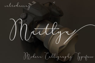 Maitlyn: A Modern Calligraphy Typeface