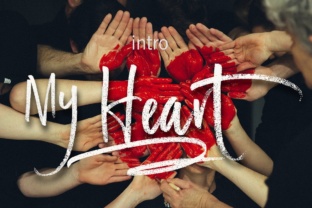 My Heart Trio: A Font for Real Campaigns
