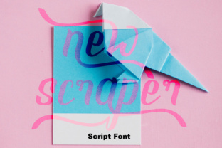 New Scraper: The Script Font That Stops the Scroll