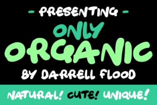 Only Organic: A Handwritten Typeface for Authentic Web Design