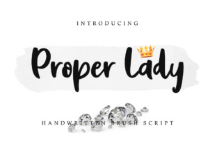 Proper Lady Font for Elegant Branding
