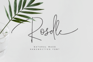 Roselle: A Beautiful Script Font