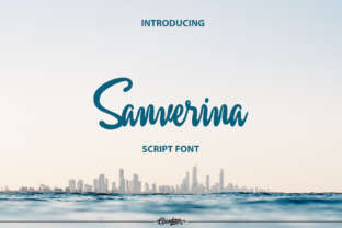 Sanverina: A Modern Script Font