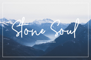 Stone Soul: A Handmade Calligraphy Font